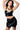Alicia Black Leather Midi Bustier Apparel & Accessories Luxe Rebel Leather Co
