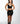 Alicia Black Leather Garter Skirt Apparel & Accessories Luxe Rebel Leather Co