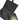 Black Leather Lightning Bolt Passport Holder Apparel & Accessories Luxe Rebel Leather Co