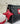 Red Leather Diamond Keyring Apparel & Accessories Luxe Rebel Leather Co