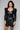 Rita Black Puff Sleeve Leather Jacket Apparel & Accessories Luxe Rebel Leather Co