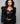 Rita Black Puff Sleeve Leather Jacket Apparel & Accessories Luxe Rebel Leather Co