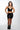 Alicia Black Leather Garter Skirt Apparel & Accessories Luxe Rebel Leather Co 