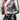 Gwen Gunmetal Silver Leather Biker Jacket